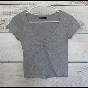 Brandy Melville Grey Gina Top